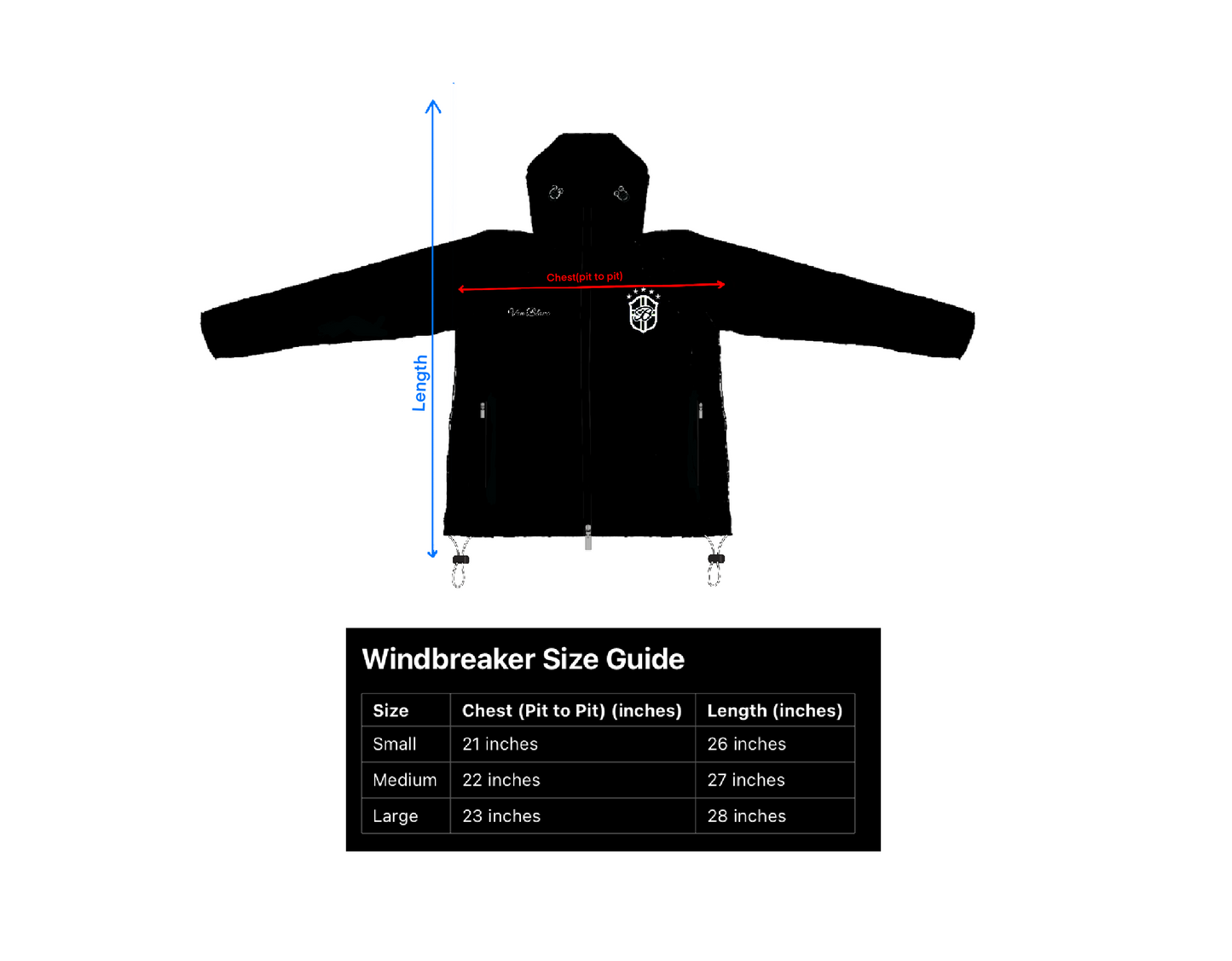 Hybrid Brazil Windbreaker